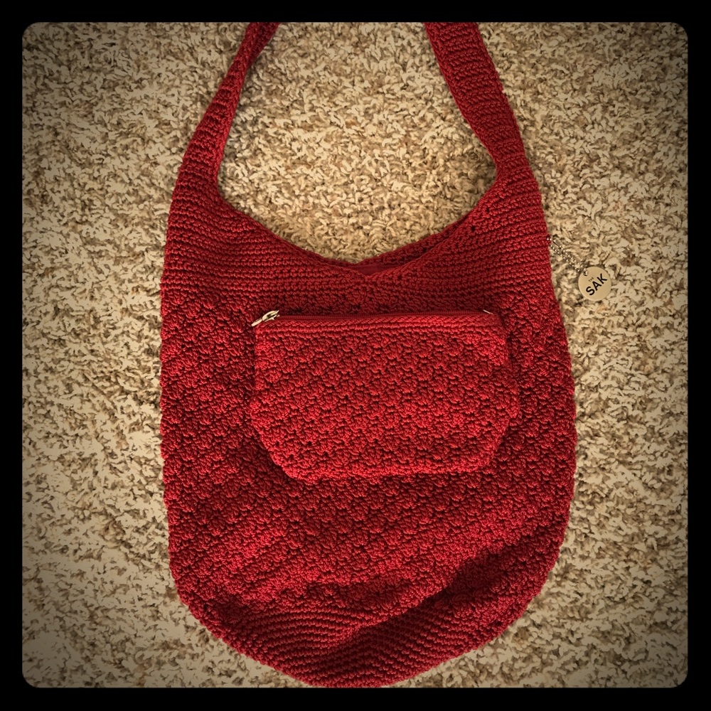 Sak purse w/ makeup bag * never used
